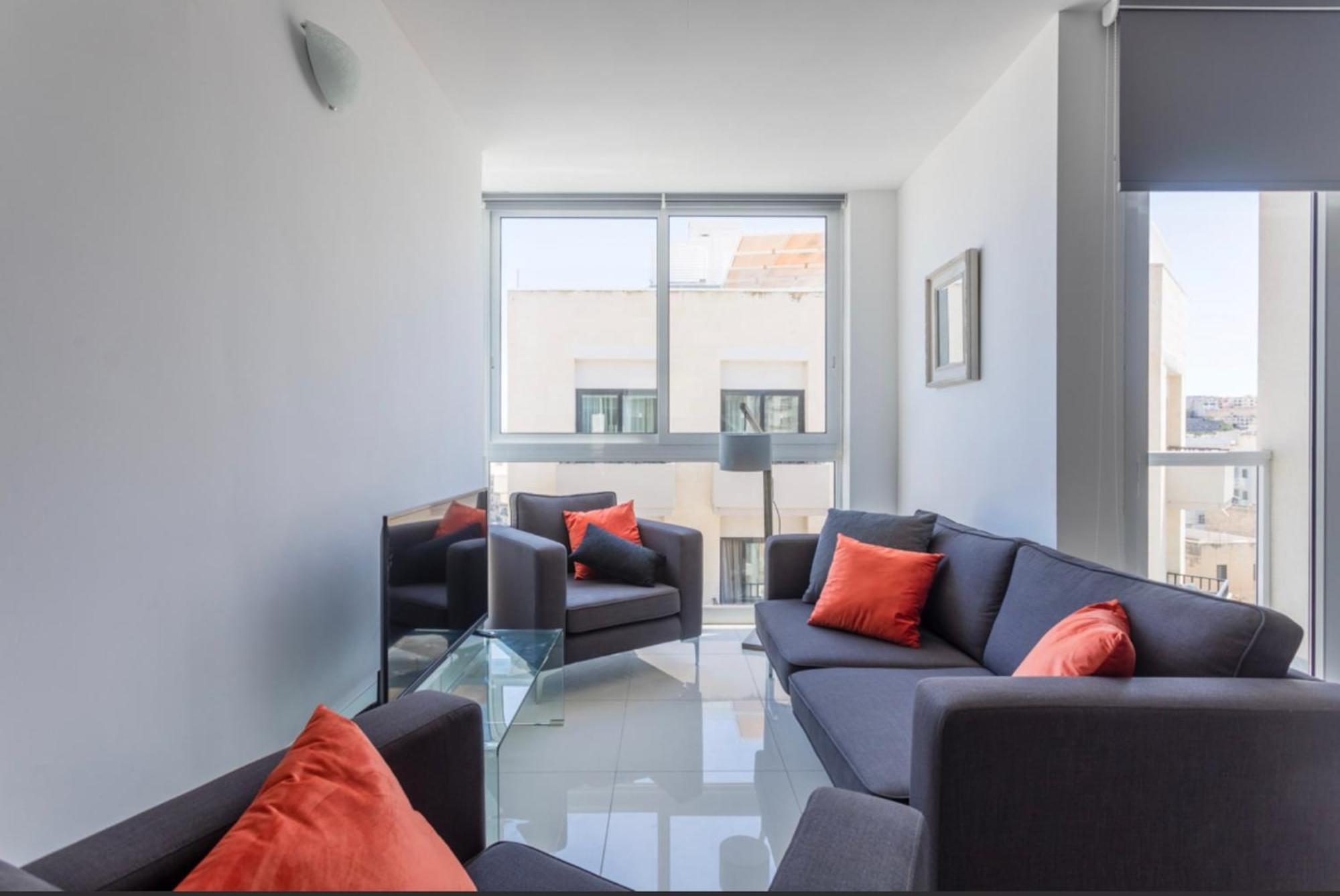 Saint Julian - Lovely Apartment With Terrace - Cityapartmentstay Saint Julian's Bagian luar foto